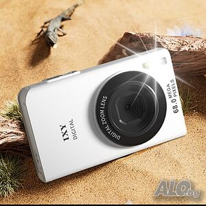 Ретро Дигитален Фотоапарат 4K Ultra HD - 68MP, Автофокус, Бял (Y2K Стил)