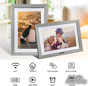 10.1” Смарт Дигитална Рамка с Андроид DUODUOGO - WiFi, Full HD и IPS Тъчскрийн