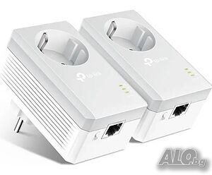 Чисто нов запечатан в целофан powerline адаптер TP-Link TL-PA4010P KIT