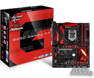 ВСИЧКО ЗА LGA 1151, компоненти + ASRock Fatal1ty B250 Gaming K4