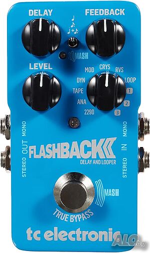 Чисто нов легендарен ефект за китара TC Electronic Flashback 2 Delay Pedal с MASH технология