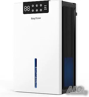 Чисто нов Мощен Влагоуловител RoyYaw 2700ml (с маркуч за оттичане и въздушен филтьр) - Проверен