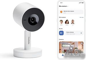Чисто нова запечатана смарт камера Netatmo Advance Smart Indoor Camera 2K HDR Лицево разпознаване...