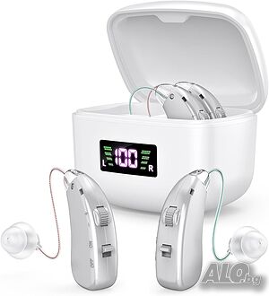Чисто нов презареждащ се слухов апарат / звуков усилвател JL-Hearing M802