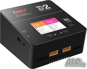 Чисто ново двуканално интелигентно зарядно устройство ISDT D2 Mark 2