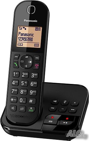 Чисто нов Безжичен телефон Panasonic KX-TGC 420GB с телефонен секретар