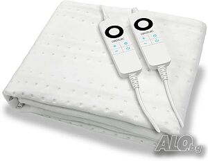 Чисто ново, проверено Електрическо Одеяло / Подложка за Легло Cecotec HeatComfort Double 160 x 140