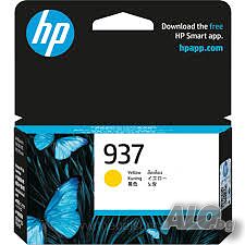 Чисто нова запечатана оригинална Тонер Касета HP 937 Жълта Жълт Мастилница за HP OfficeJet Pro