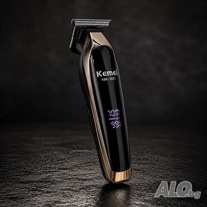 Професионална машинка Kemei KM-1571 - За коса и брада
