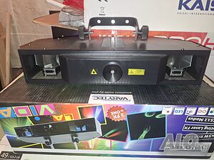 DJ ефект Varytec LED Lavida DMX скенер/лазер с оригинална опаковка