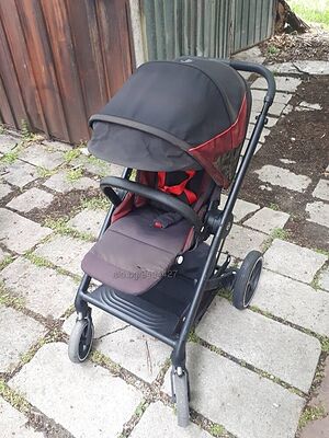 Детска количка Cybex balios s Ferrari + оригинално зимно чувалче и дъждобран