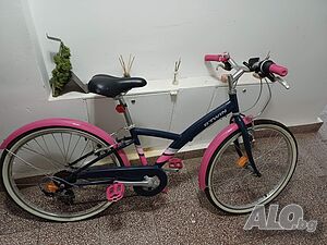 Продавам детски хибриден велосипед B’TWIN Original 24”