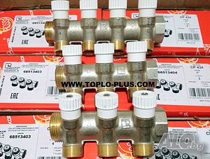 Щампован Колектор LUXOR 1” С КРАНОВЕ 24*19