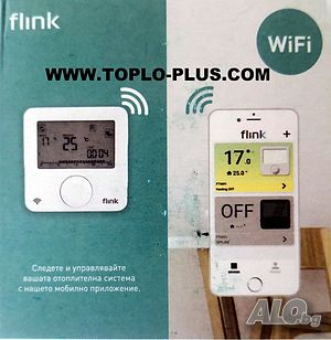Безжичен Wi Fi интернет програмируем стаен термостат