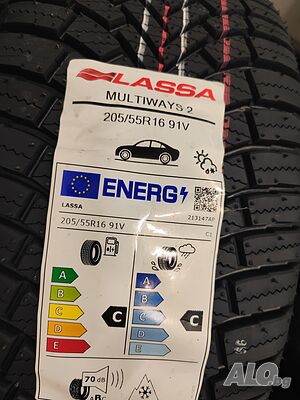 Всесезонни гуми 205/55/16 Lassa