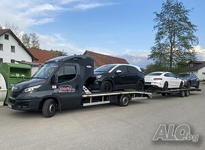 Лицензиран транспорт на коли. Сигурен превоз на автомобили. Автовоз Германия.