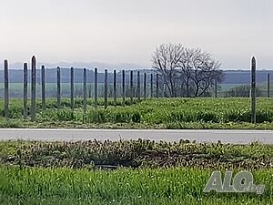 Продавам парцел преди с. Яребична 4декара с разрешително за строеж на хале 165 кв. метра