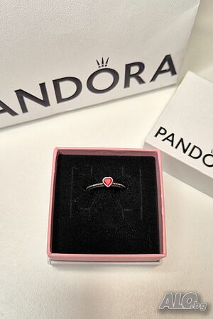 Пръстен Pandora сърце