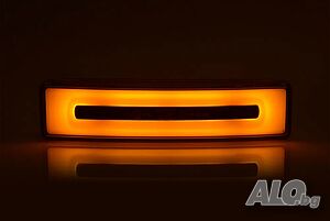 ЛЕД LED НЕОН габарити оранжеви за кабина на Скания Scania R/P/G, Полша
