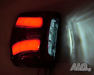 1 бр. Лед LED НЕОН габарити за осветление за номер, ЧЕРВЕНО, 24V