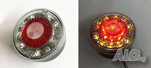 1бр. ЛЕД LED диодни стопове стоп за камион бус ремарке 12-24V