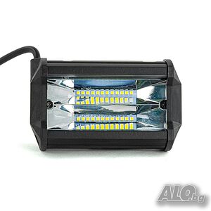 1бр. ЛЕД бар LED bar прожектори лампи 72W, 10-30V