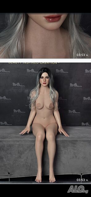 Irontechdoll Luna 164 см - Премиум силиконова кукла, като нова + подарък