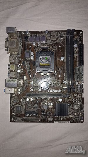 Продавам дънна платка ASRock B85M-HDS Socket 1150