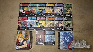 Продавам манга Fullmetal Alchemist - „Железният алхимик“, томове 1-14, бокс сет