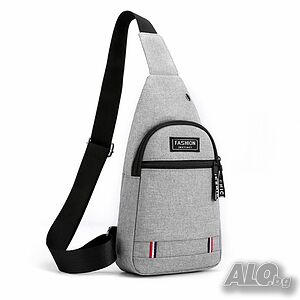 Мъжка спортно-елегантна раница с една коригираща презрамка BAG110