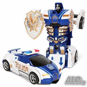 Детска играчка робот трансформираща се в количка - TOYCAR36