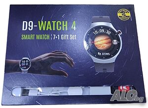 D9-Watch 4 - Интелигентният часовник 7 в 1 с елегантен дизайн и мощни функции