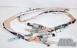 Лява Дясна Завеса Airbag Аербег Аирбаг Honda Civic 8 VIII Хонда Сивик 2005г-2011г