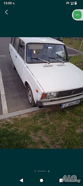 Лада 2104 Бяла 84000 кл