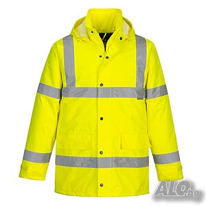S460 - Hi-Vis Traffic Яке (за -40градусов студ) S M L XL XXL XXXL+ Яке Мъжко жълт | Облекло | София