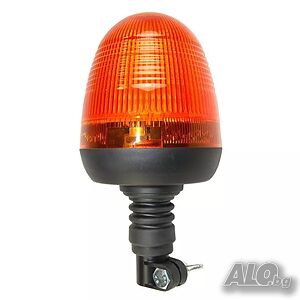 LED ЛЕД Аварийна Сигнална Лампа Авариен Буркан Маяк 12V 24V 80 Диода