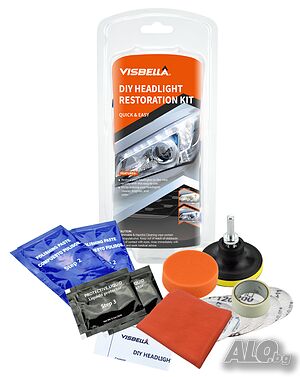 Комплект за възстановяване полиране на фарове Visbella