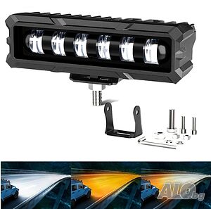 15,5 cm 120W 7Д Диоден Прожектор Супер Мощен Халоген 12V 24V