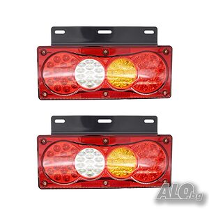 Комплект LED 12V Стопове за Бусове Ремаркета Камиони Каравани Машини