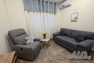 Уютен терапевтичен кабинет/стая под наем в Бургас, кв. Възраждане - почасово / полудневно / дневно.