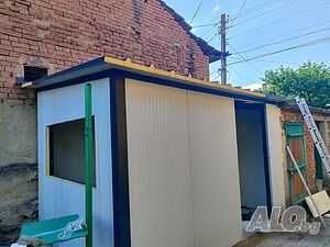 Метални навеси и конструкции от термопанели