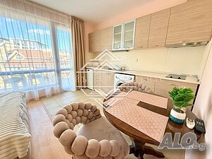 🏡 Уютно студио с тераса в отлична локация! к.к. Слънчев бряг, кв. Чайка - Център