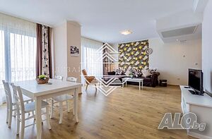 🏡 Просторен двустаен апартамент с уникална панорамна гледка към морето и Поморийското езеро!