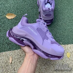 Balenciaga Triple S - Violet/Dark Grey/Sky Blue