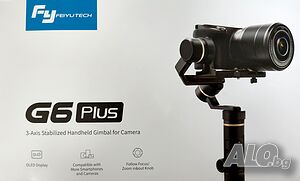 Компактен гимбал Feiyutech G6 Plus с 3- осова стабилизация