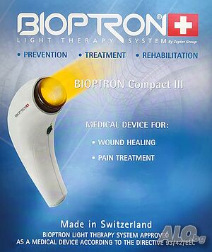 Швейцарска лечебна лампа Bioptron Compact III Zepter