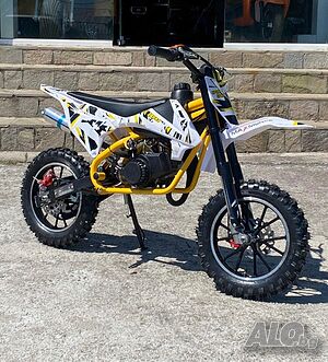 Детски бензинов Кросов Мотор 50cc MX Sport -Yellow