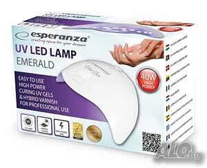Лампа за маникюр Esperanza, UV LED, 40W