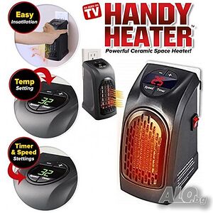 Портативна печка Handy Heater, 400w, с таймер Код на продукт:  TS0191