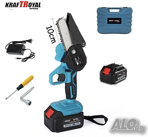 Акумулаторен трион за клони 10 см. с две батерии, 36V, 8Ah Код на продукт:  TS6136